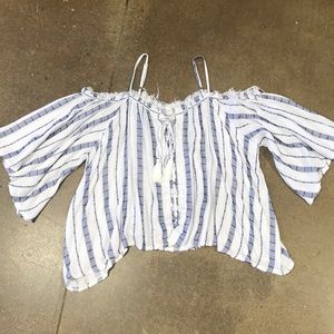 Surf Gypsy cold shoulder top